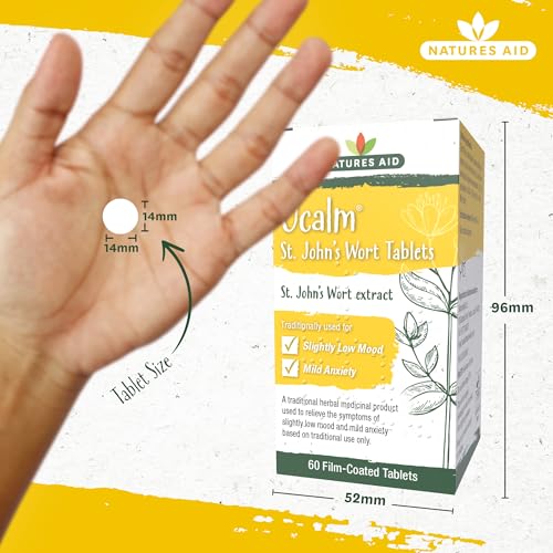 Ucalm 300mg St John's Wort - 60 Tablets