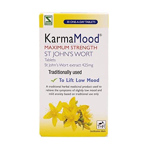 KarmaMood St John's Wort Extract 425mg – 30 Tablets