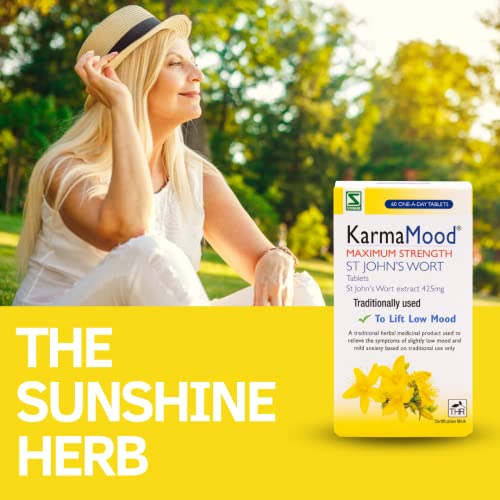 KarmaMood St John's Wort Extract 425mg – 30 Tablets