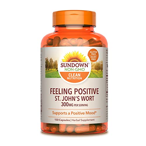 Sundown St. John’s Wort Capsules for Mood Support