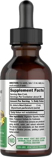 St John's Wort Tincture - Alcohol Free 2 Oz
