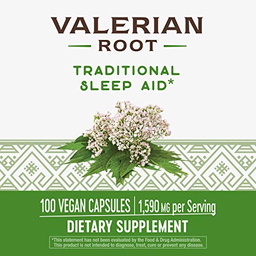 Nature's Way Valerian Root Sleep Aid, 100 Count