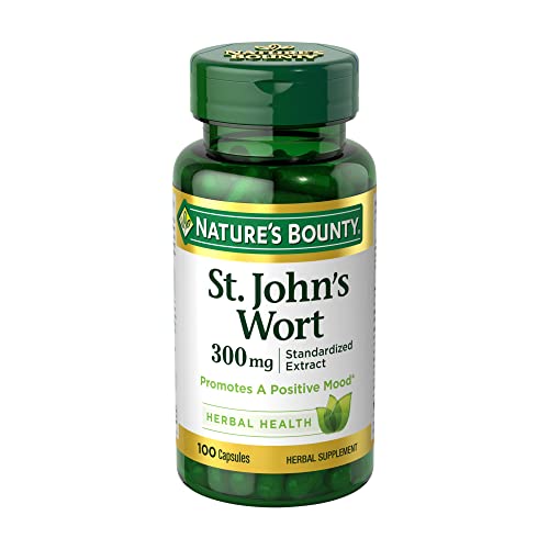 Nature's Bounty St. John's Wort 300mg - 100 Capsules
