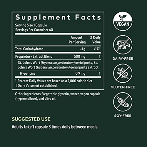 Gaia Herbs St. John's Wort for Stress Relief