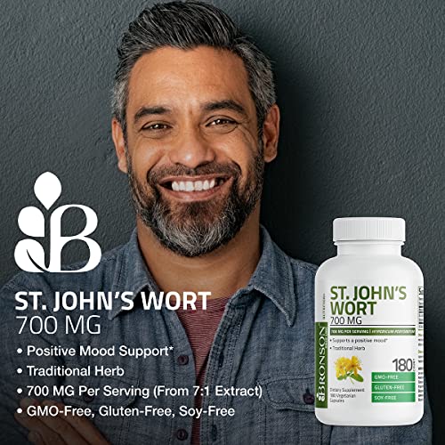 Bronson St. John's Wort 700 MG – Mood Support