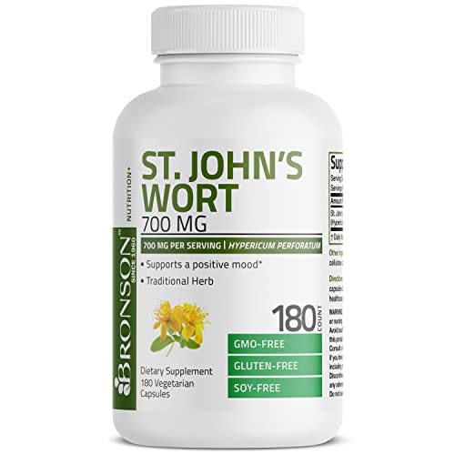 Bronson St. John's Wort 700 MG – Mood Support