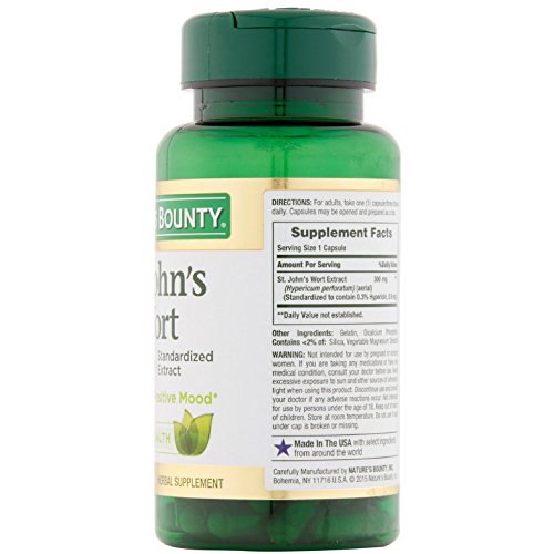 Nature's Bounty St. John's Wort 300 mg, 100 Count