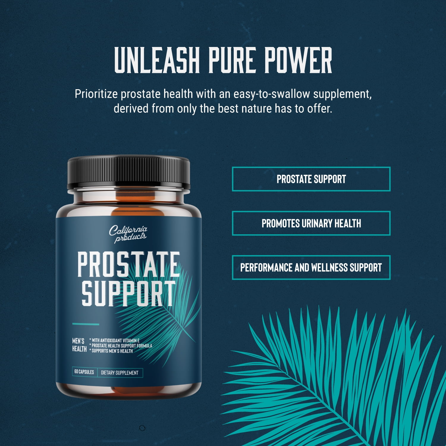 Men’s Prostate Support with Saw Palmetto & Zinc