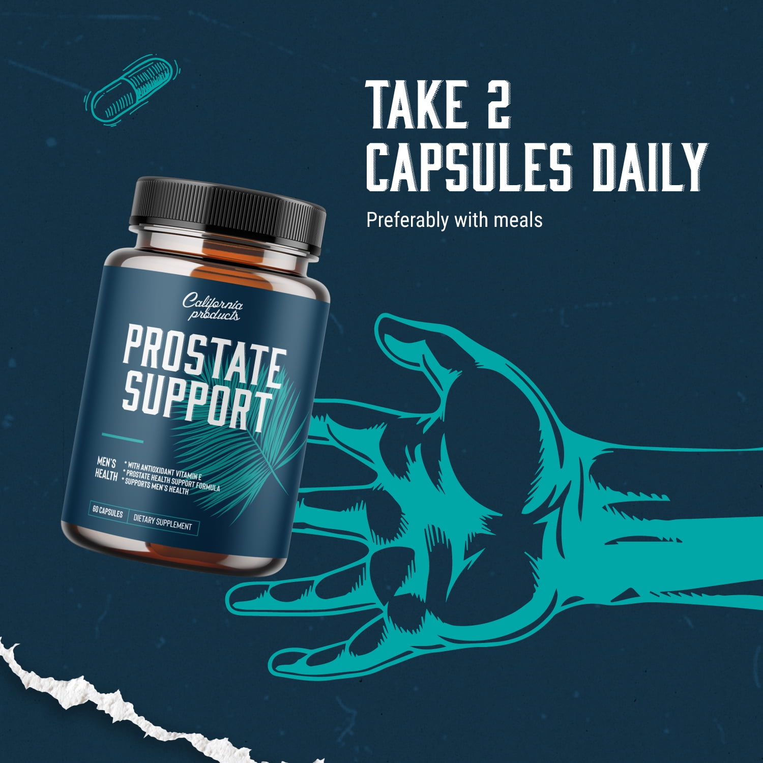 Men’s Prostate Support with Saw Palmetto & Zinc