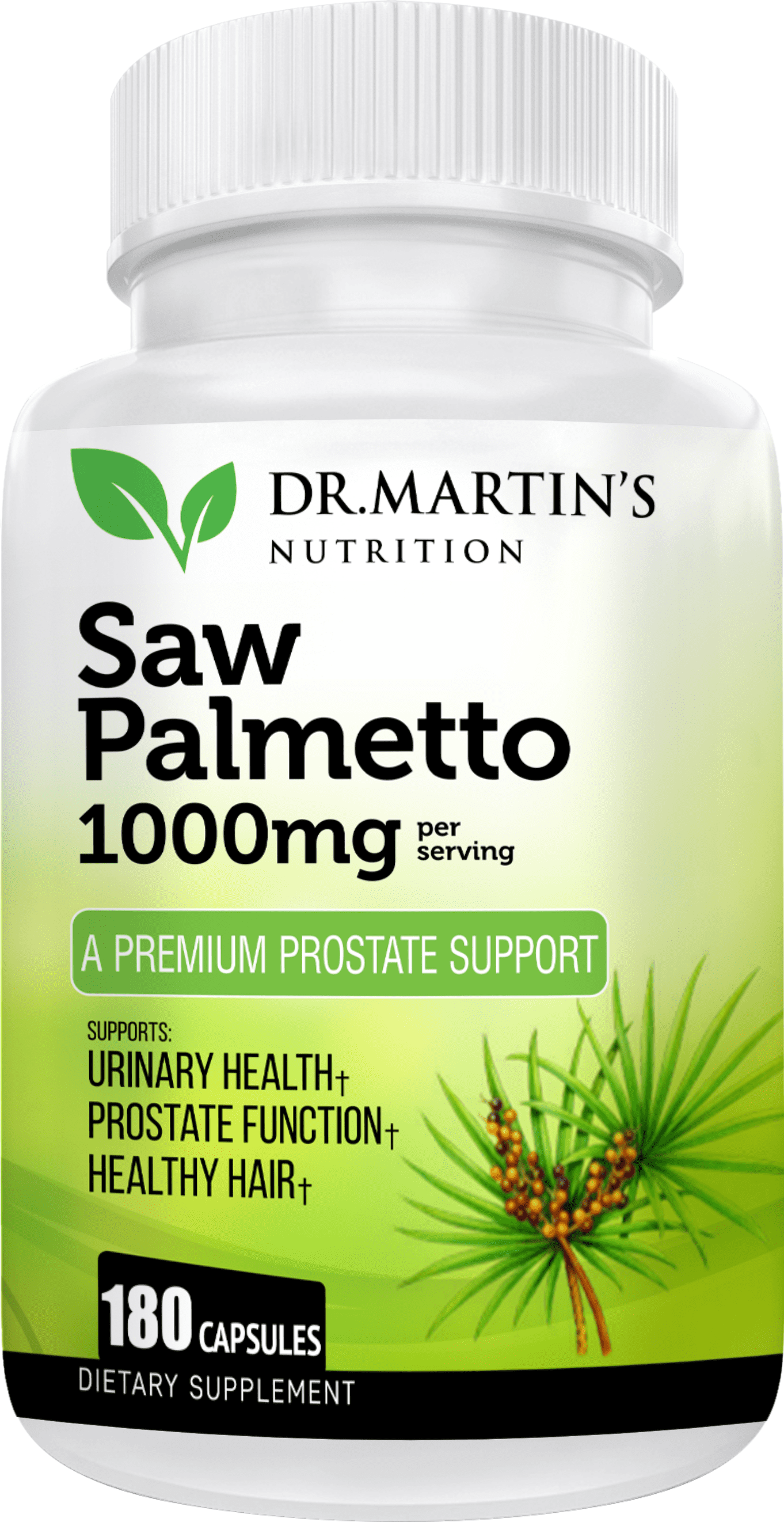 1000mg Saw Palmetto for Prostate & Hair Health