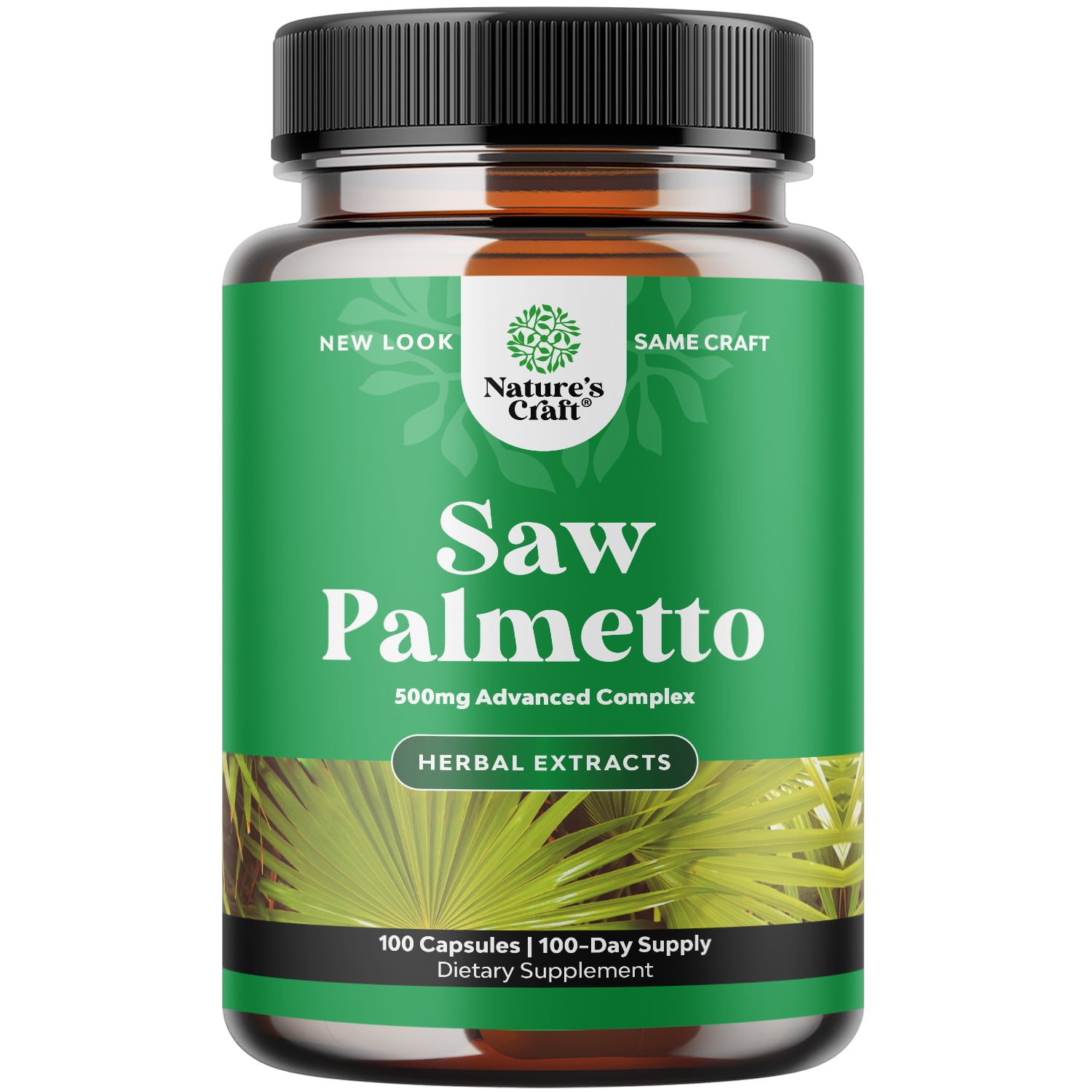 Nature's Craft Saw Palmetto Capsules for Men