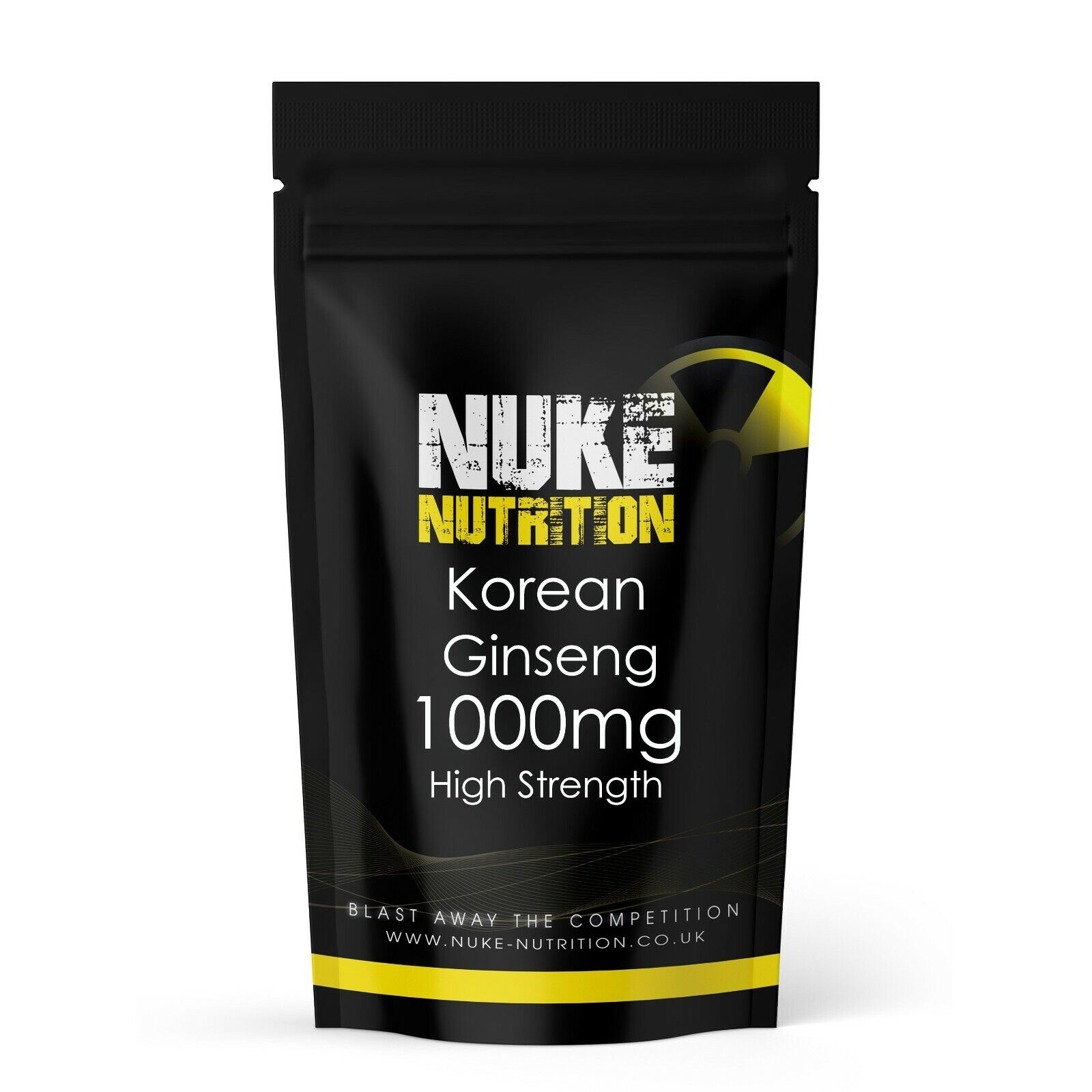 High Strength Korean Ginseng 1000mg Capsules