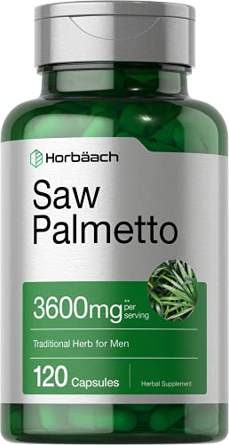 Saw Palmetto Extract 3600mg - 120 Capsules