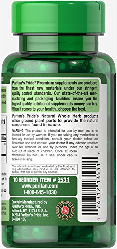 Saw Palmetto 450 Mg for Prostate Health, 100 Caps