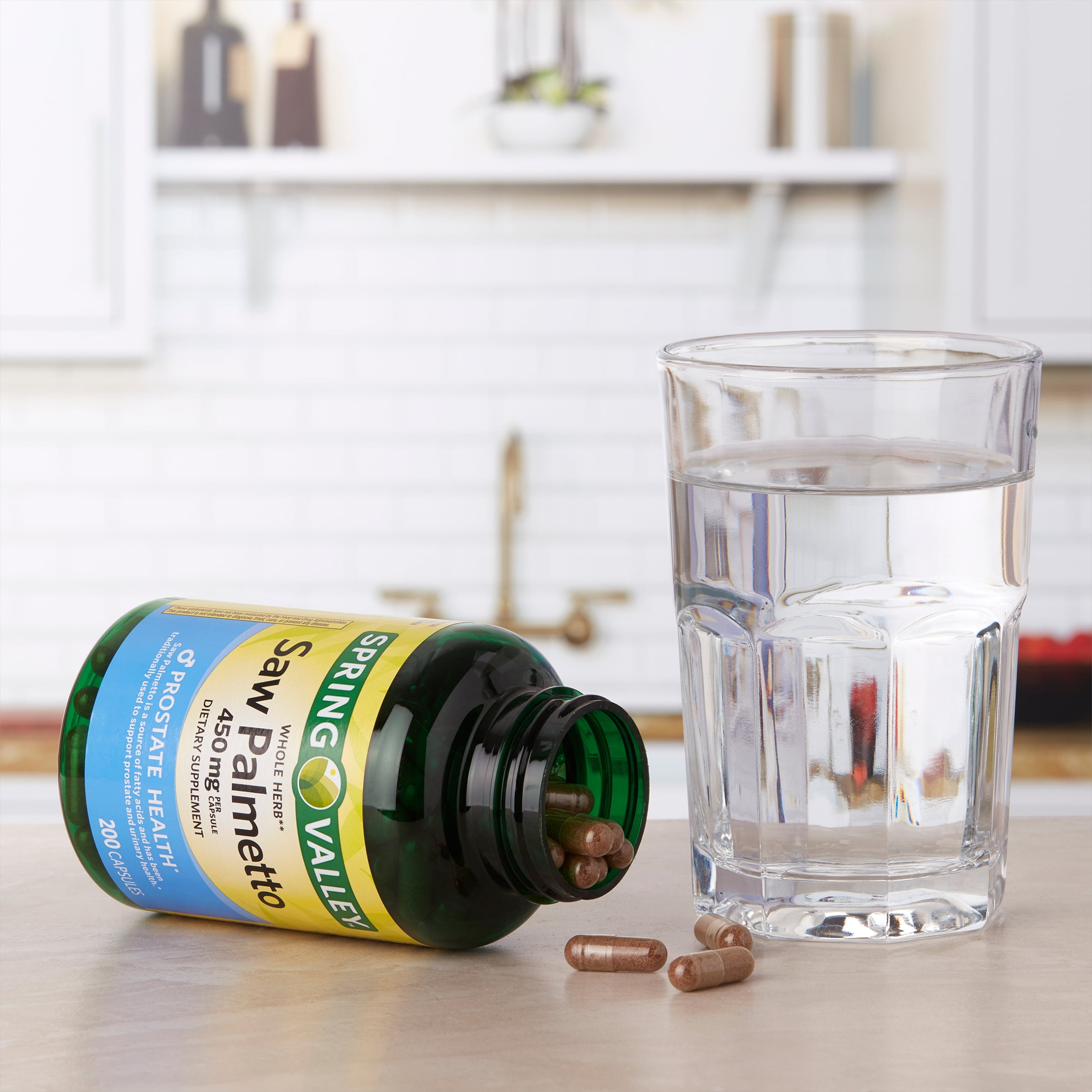 Spring Valley Saw Palmetto Capsules, 450 Mg, 200 Ct