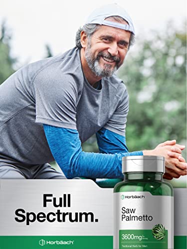 Saw Palmetto Extract 3600mg - 120 Capsules