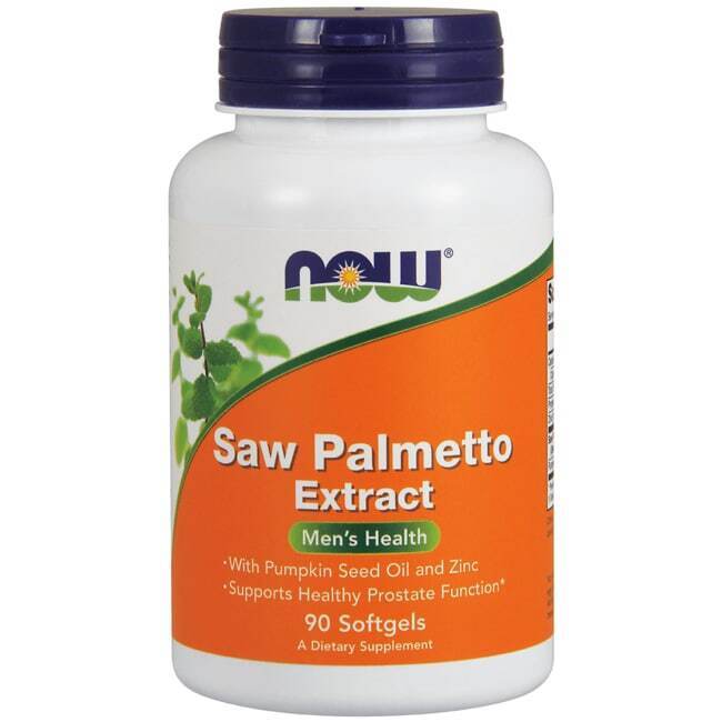 Now Foods Saw Palmetto Extract 80mg 90 Softgels