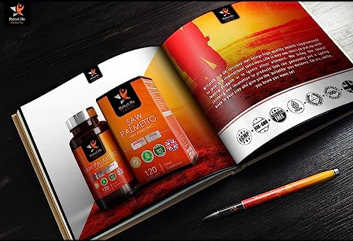 Saw Palmetto Capsules 3000mg with Zinc 120 Vegans
