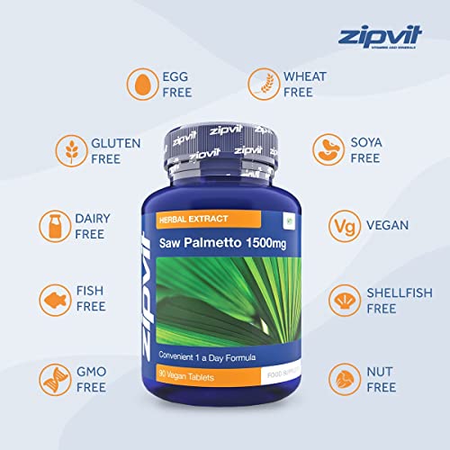 Saw Palmetto 3000mg, 90 Tablets - 3 Month Supply