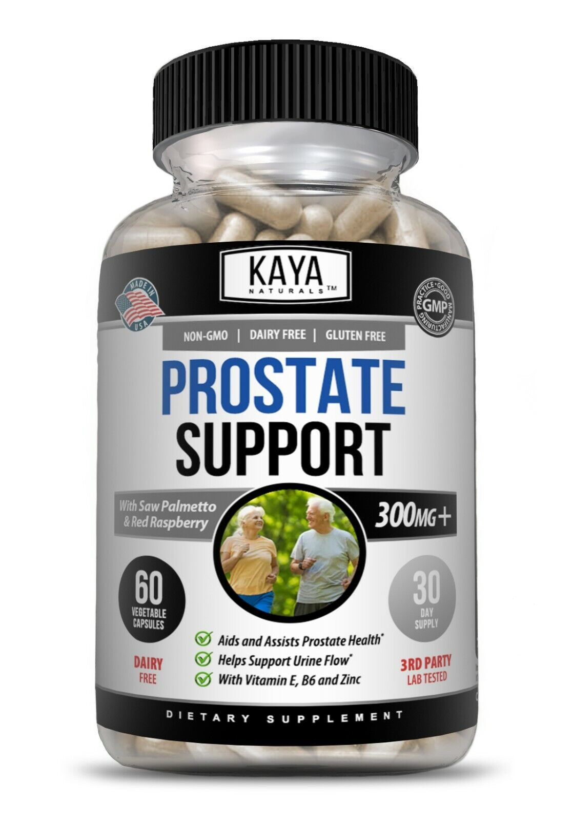 Saw Palmetto Prostate Support Supplement for Stamina