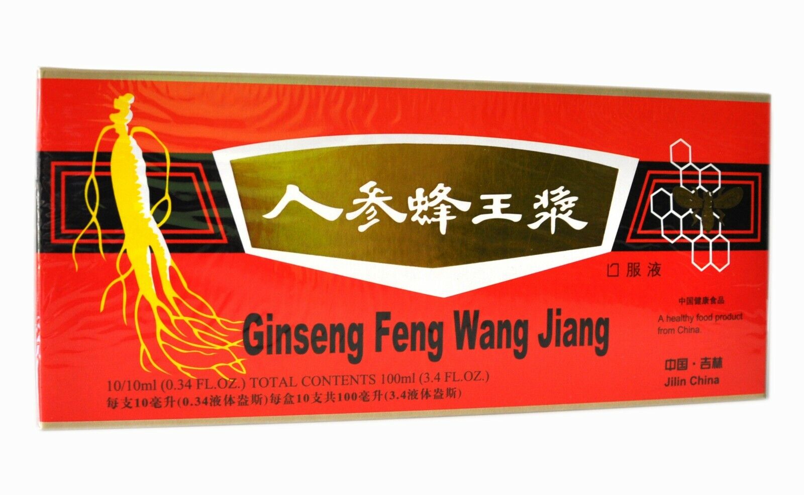 Red Panax Ginseng with Royal Jelly, 60 Vials