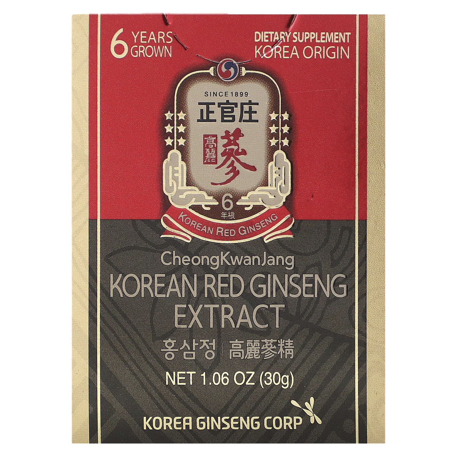 Korean Red Ginseng Extract 1.06 oz