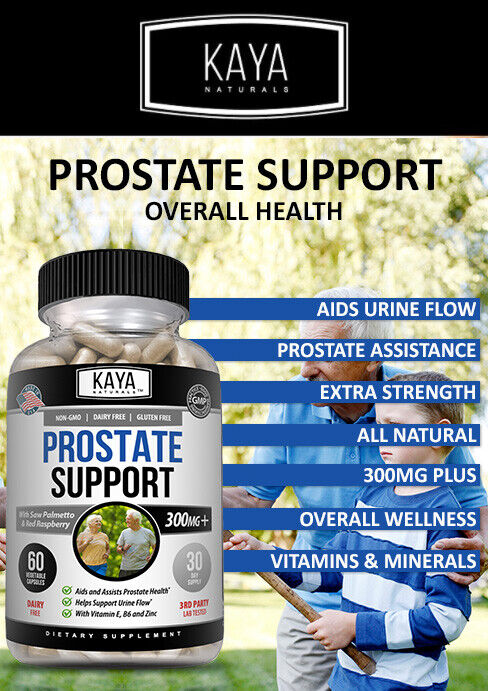 Saw Palmetto Prostate Support Supplement for Stamina