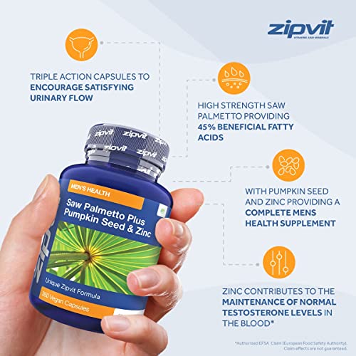 Saw Palmetto, Pumpkin & Zinc for Men, 360 Capsules