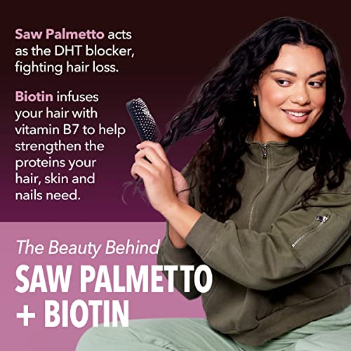 Saw Palmetto & Biotin for Women's Hair Growth