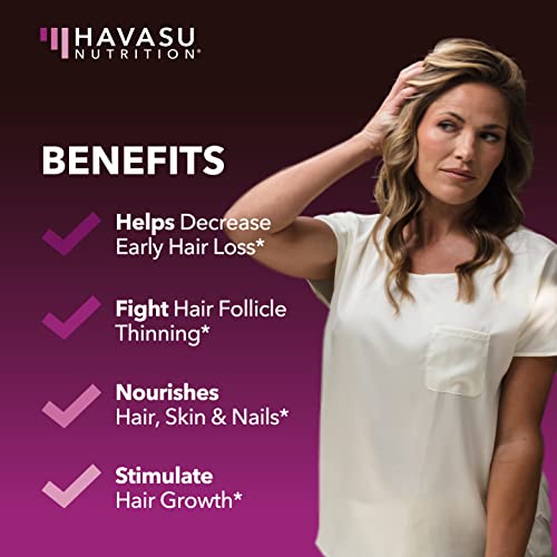 Saw Palmetto & Biotin for Women's Hair Growth