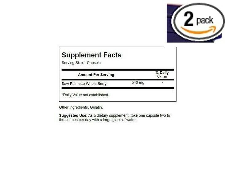 Swanson Saw Palmetto for Prostate and Hair Support