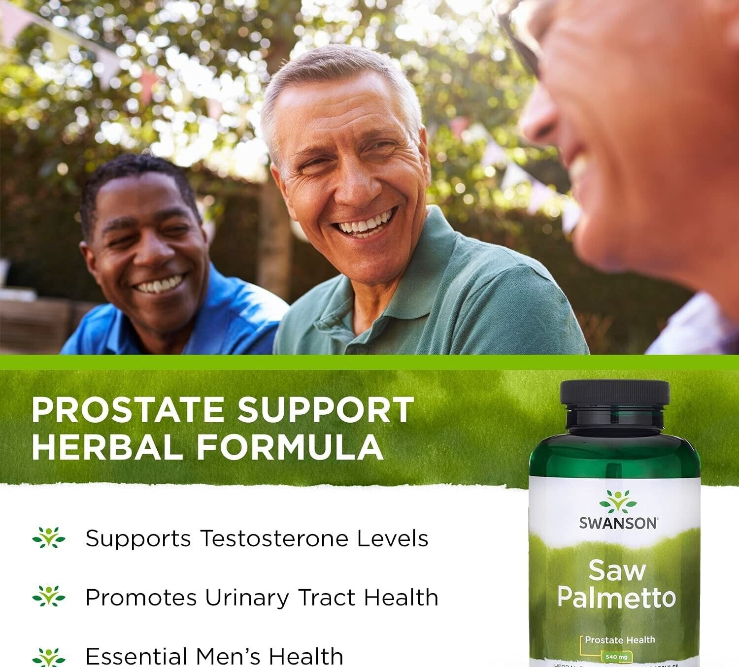 Swanson Saw Palmetto for Prostate and Hair Support