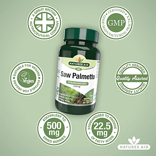 Saw Palmetto 500mg - 90 Capsules