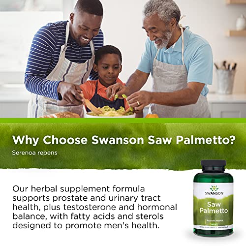 Swanson Saw Palmetto 540 mg 250 Capsules