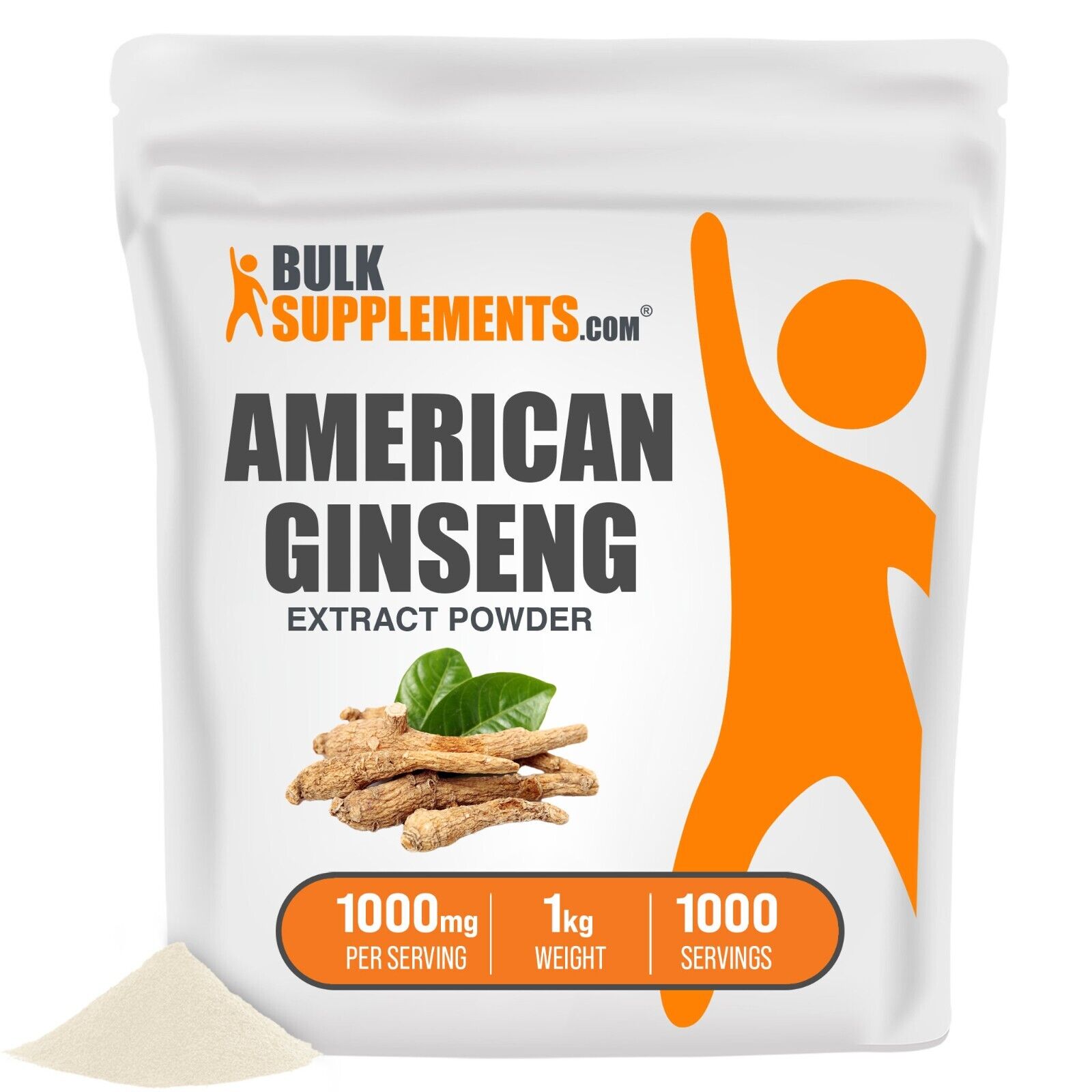 BulkSupplements Panax Ginseng Extract Powder