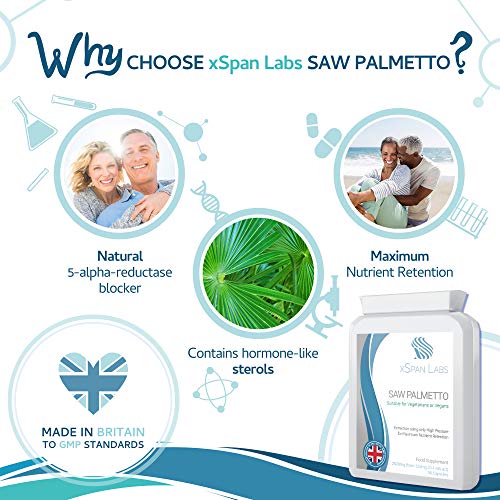 Saw Palmetto 2500mg for Prostate Health 90 Caps