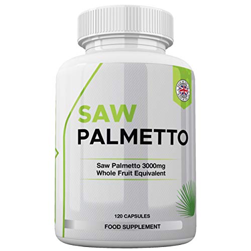 Saw Palmetto 3000mg Capsules for Prostate Support