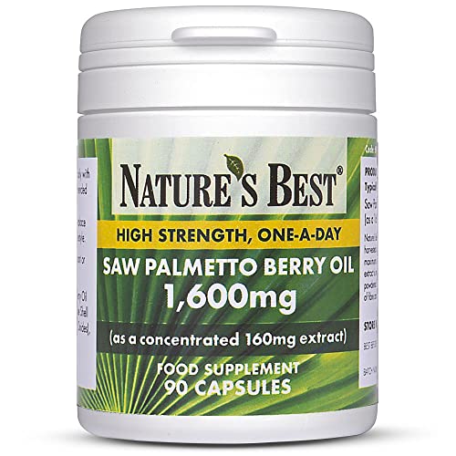 Saw Palmetto 1,600mg High Strength Capsules