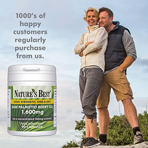 Saw Palmetto 1,600mg High Strength Capsules