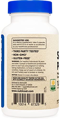 Nutricost Organic Saw Palmetto 1000mg - 120 Caps