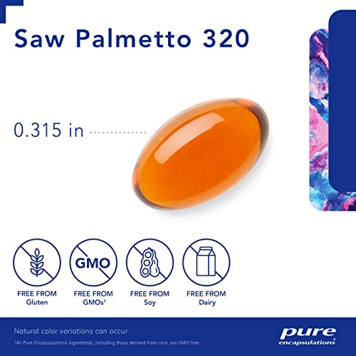 Saw Palmetto 320 Softgels for Urinary Support