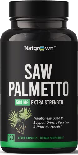 Saw Palmetto Prostate Supplement for Men - Vegan