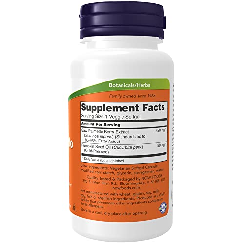Saw Palmetto Extract 320 mg – 180 Softgels