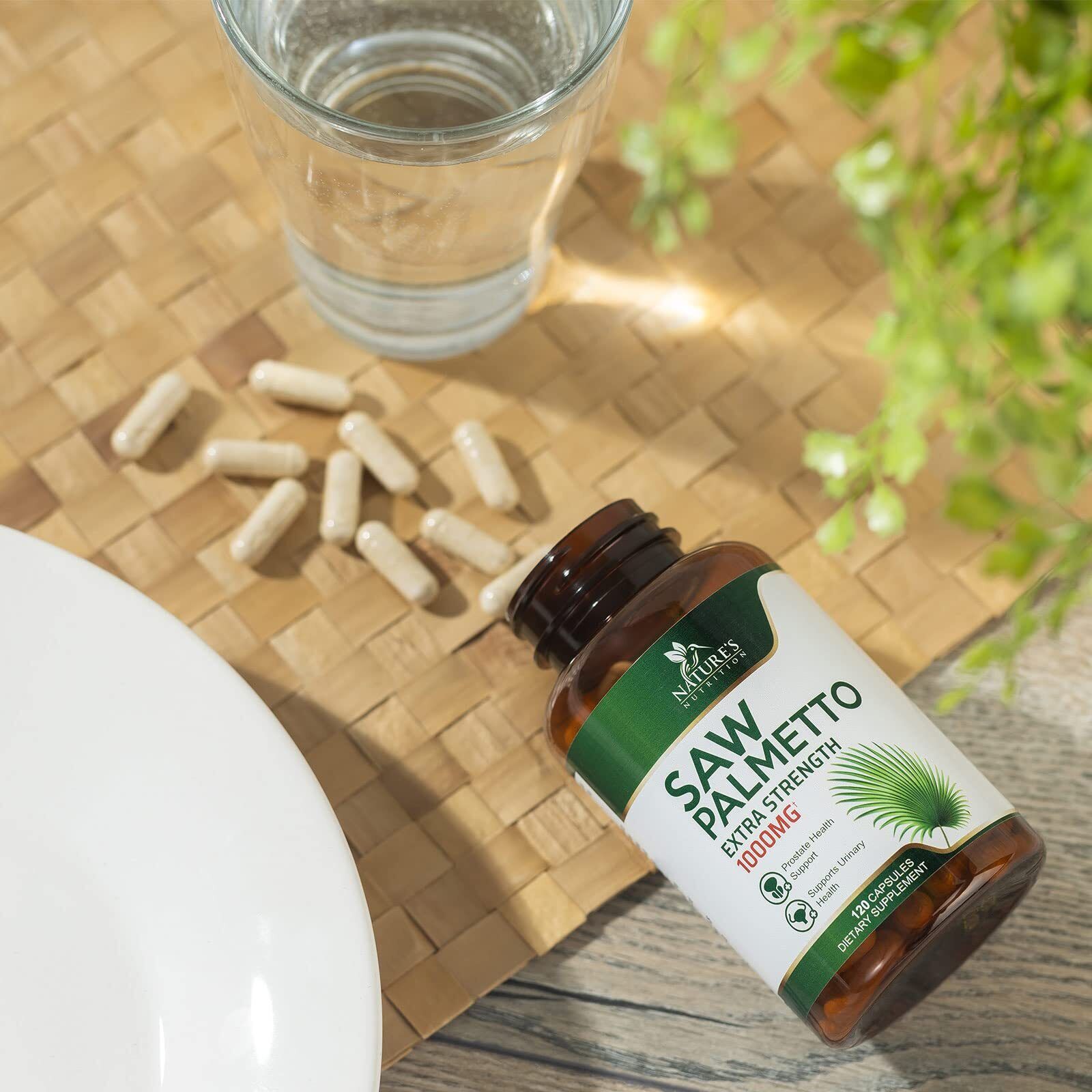 Saw Palmetto 1000mg for Prostate Health Support