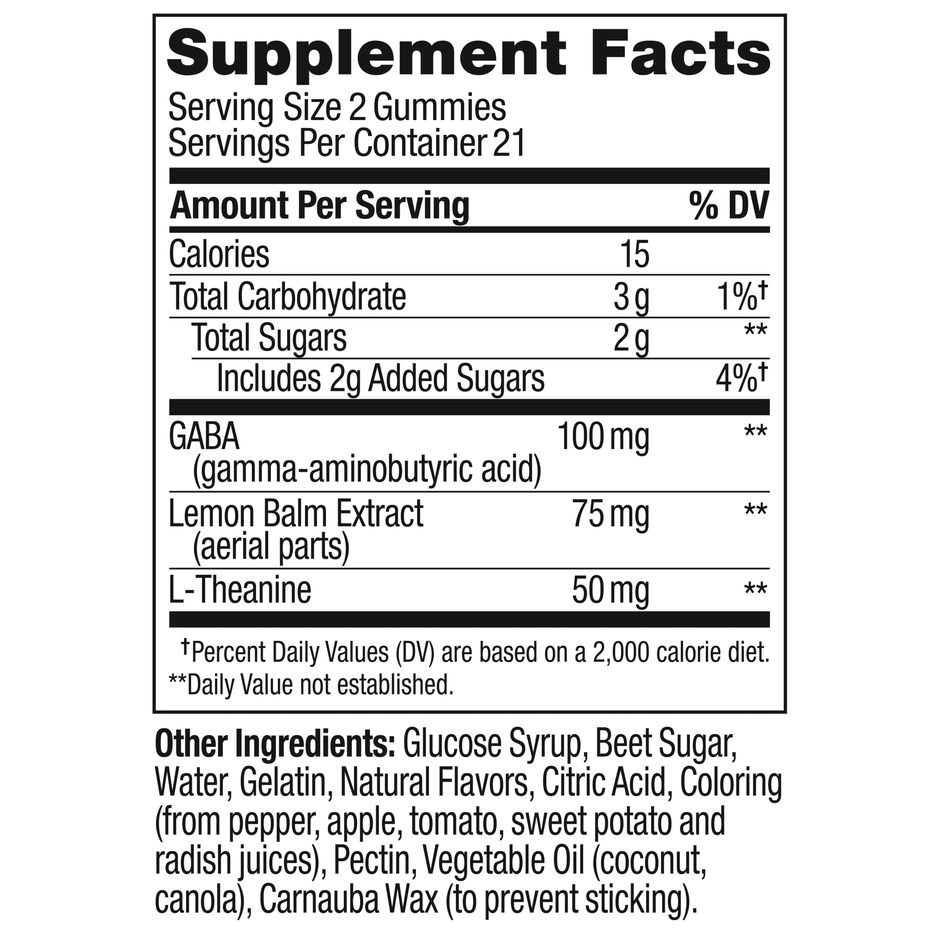 OLLY Goodbye Stress Gummies - 42 Berry Gummies