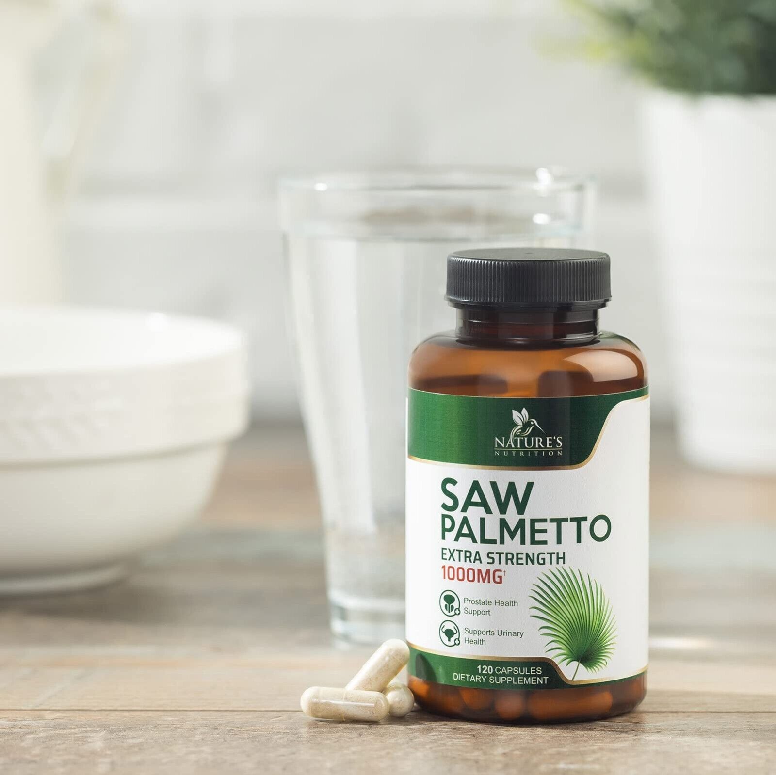Saw Palmetto 1000mg for Prostate Health Support