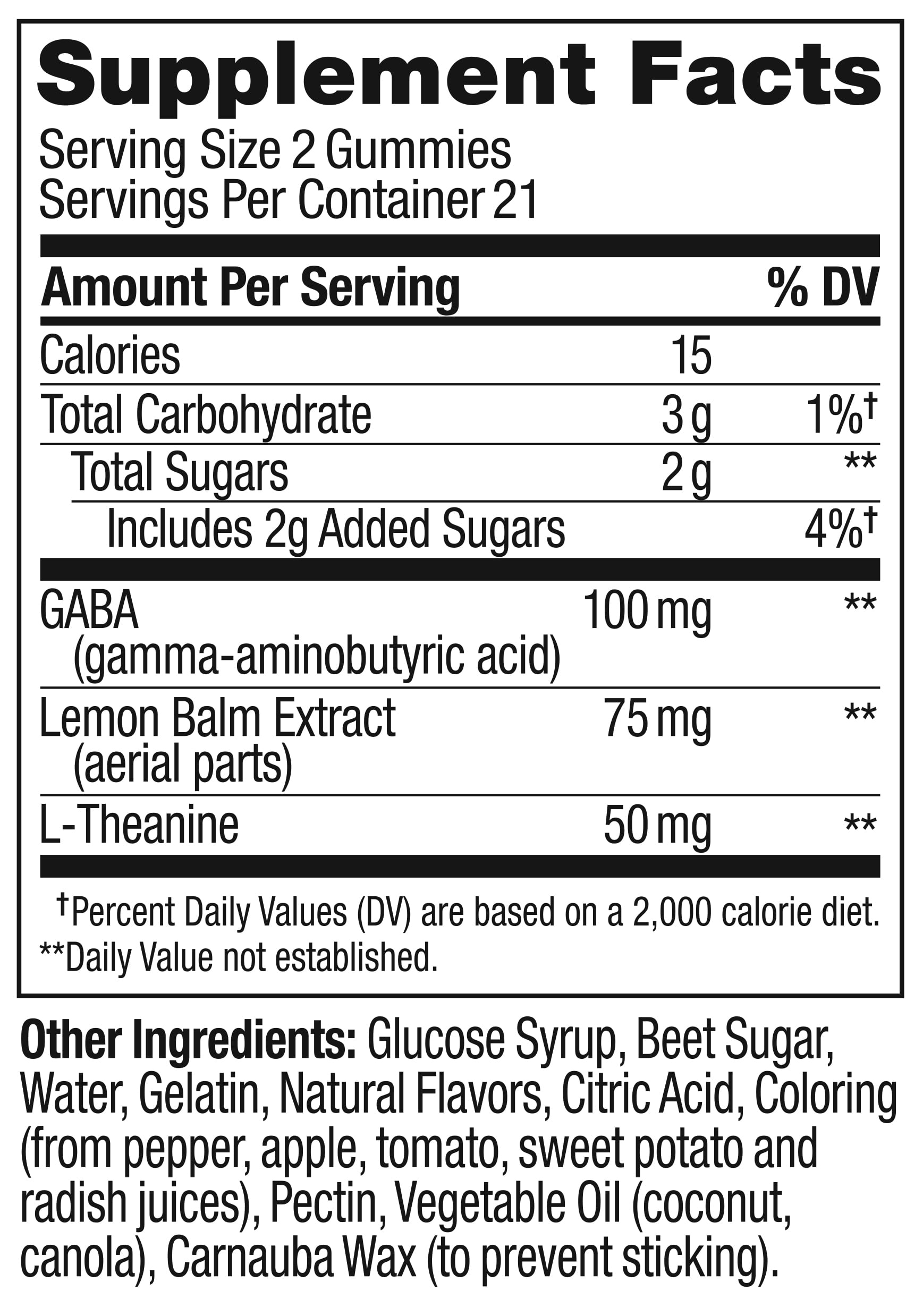 OLLY Goodbye Stress Gummies - 42 Berry Gummies