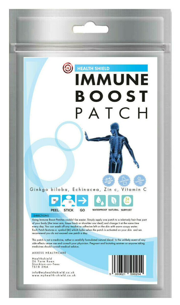 Immune Boost Patch - 30 Natural Support Patches
