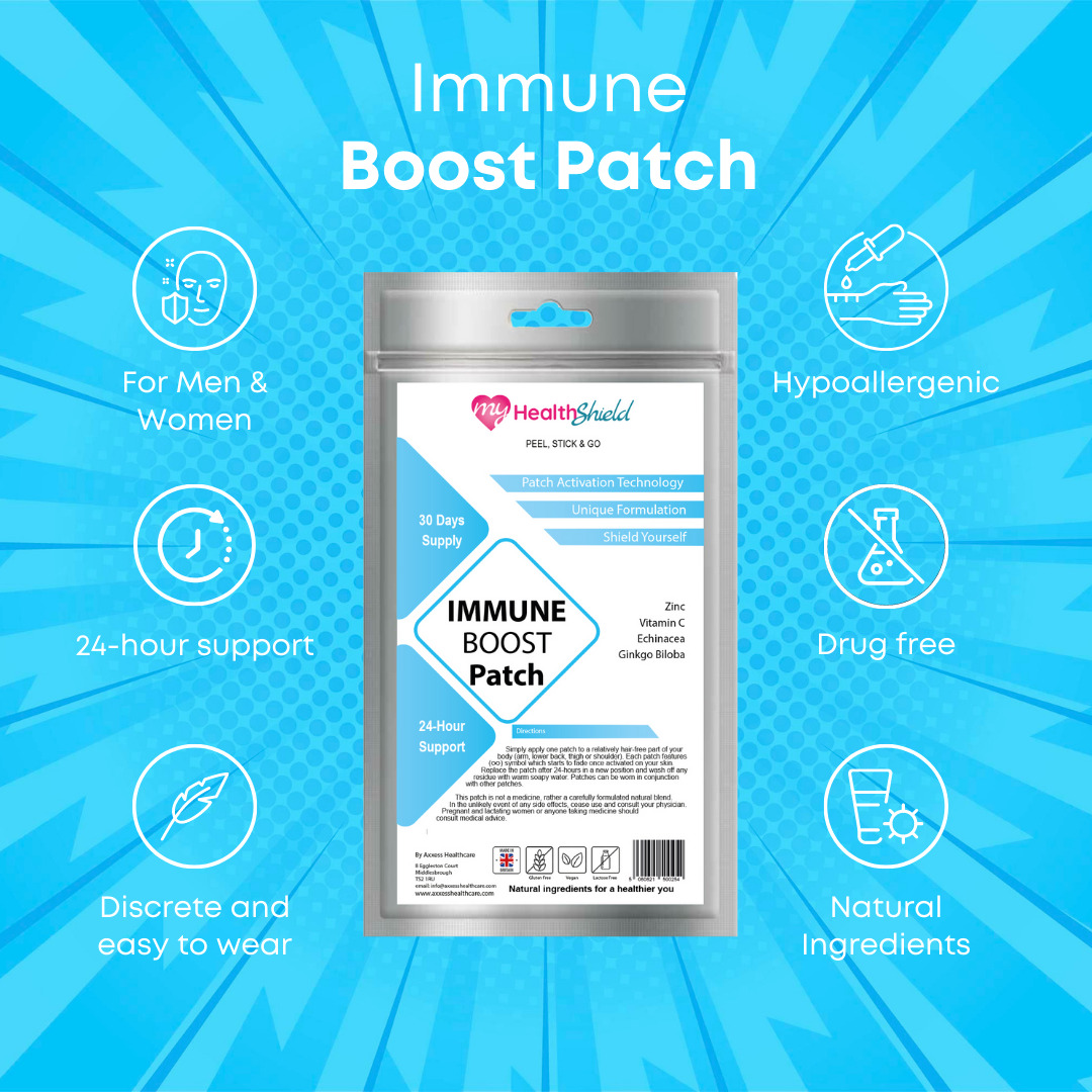 Immune Boost Patch - 30 Natural Support Patches