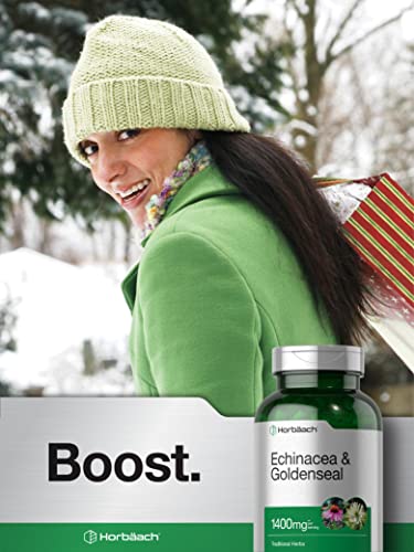 Echinacea Goldenseal Capsules 1400mg 300 Count